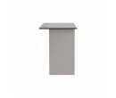 ECO 4' OFFICE TABLE GREY WITH 2 CABLE HOLE