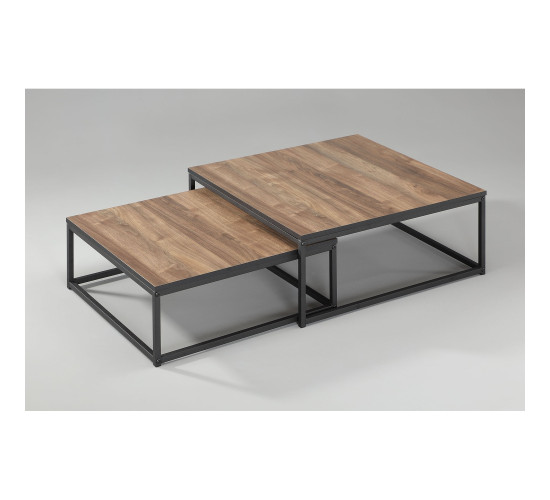 NESTWO NEST OF 2 COFFEE TABLE SET 802/160 (#)