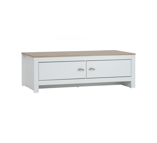 GALLE COFFEE TABLE WHITE/SONOMA OAK
