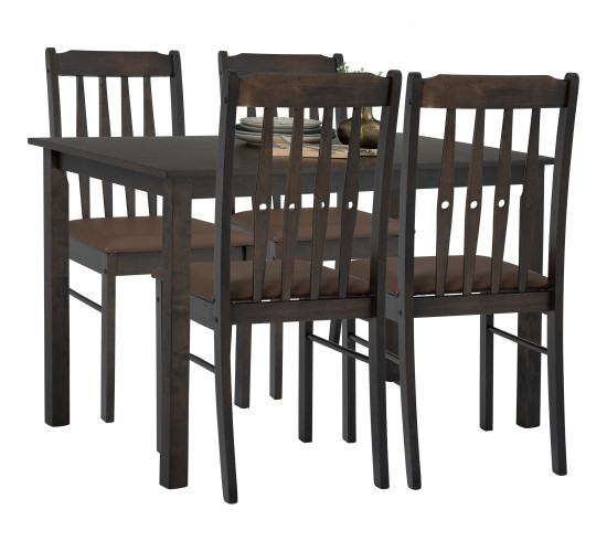 CREMINI DINING SET 1+4 117/533