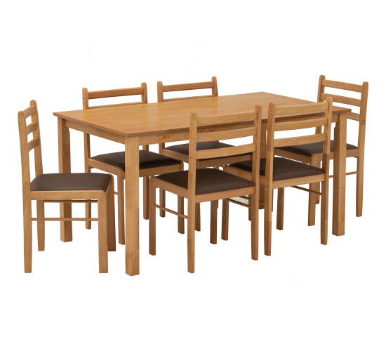 WALD DINING SET 1+6 102/533
