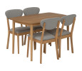 JOSIE DINING SET 1+4 102/6370 JOSIE DINING SET 1+4 102/6370
