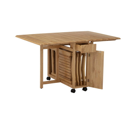 FLEXA DINING SET 1+4 102 (SOLID)