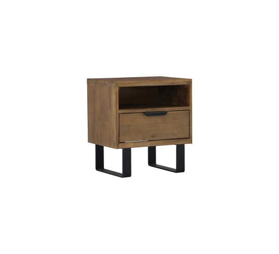 BRINHILL BEDSIDE TABLE WITH 1 DRAWER 802/1802 (#)