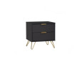 VOLOS SIDE TABLE WITH 2 DRAWER 808/172