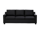 BALENO 3 SEATER SOFA BLACK/520
