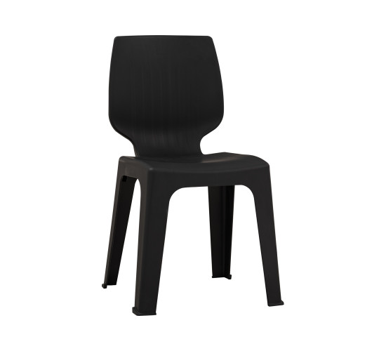 OPTIMUS D SIDE CHAIR BLACK