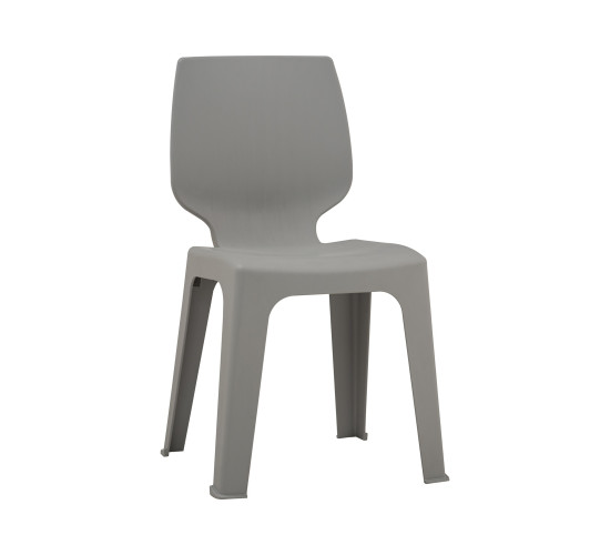 OPTIMUS D SIDE CHAIR GREY
