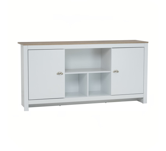 GALLE 1.6M SIDEBOARD WHITE/SONOMA OAK