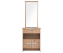 *NAOMI DRESSING TABLE WITH STOOL EBONNESE