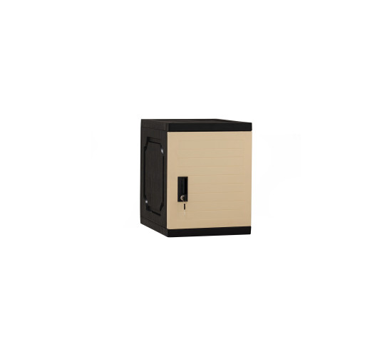 OPTIMUS CUBE WITH LOCK BEIGE/BLACK