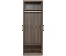 DUBLIN 2 DOOR WARDROBE DARK OAK