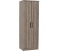 DUBLIN 2 DOOR WARDROBE DARK OAK