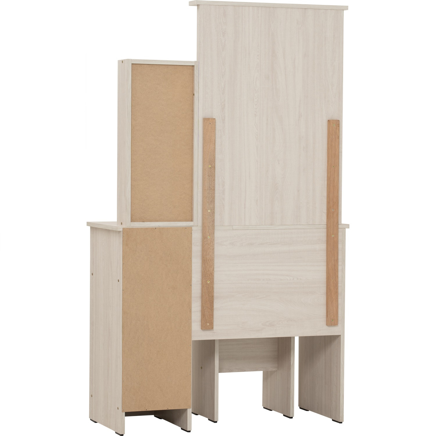 *DUBLIN DRESSING TABLE WITH STOOL LIGTH OAK *DUBLIN DRESSING TABLE WITH STOOL LIGTH OAK