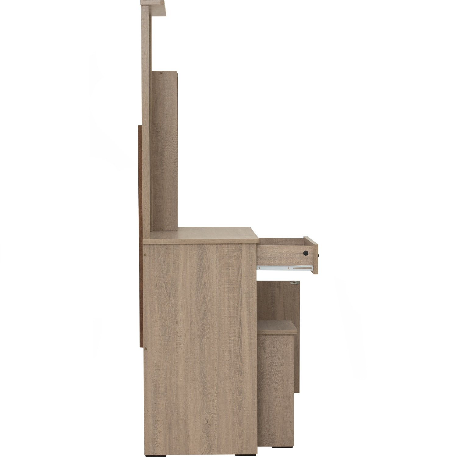 *DUBLIN DRESSING TABLE WITH STOOL DARK OAK *DUBLIN DRESSING TABLE WITH STOOL DARK OAK