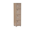 NAOMI 4 DOOR STORAGE BOX WITH LOCK EBONNESE
