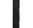 OPTIMUS FOUR TIER LOCKER BEIGE/YELLOW/BLUE/RED