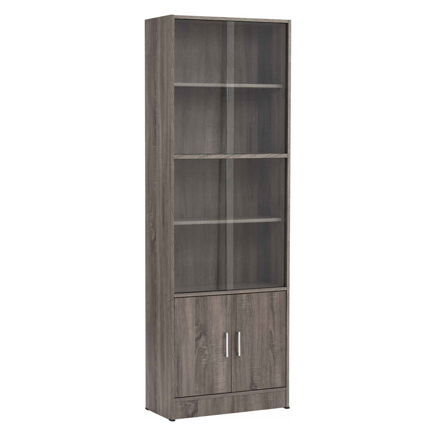 * ECO FILE CABINET WITH GLASS SONOMA DARK * ECO FILE CABINET WITH GLASS SONOMA DARK