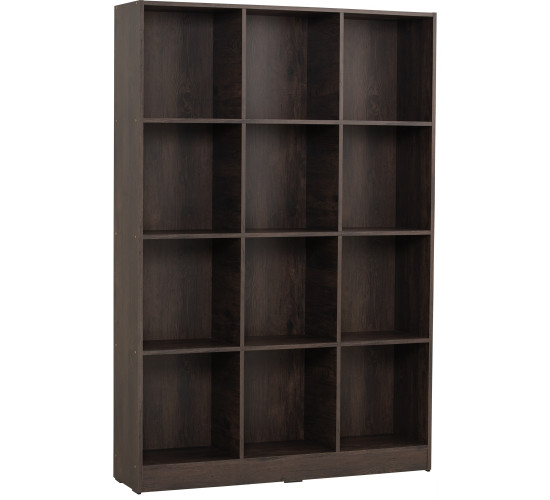 ECO 12 COMPARTMENT FILE CABINET WALNUT