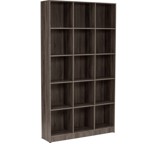ECO 15 COMPARTMENT FILE CABINET WALNUT