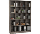 HAVIR 20 COMPARTMENT FILE CABINET SONOMA DARK
