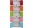 CODEY 10 DOOR STORAGE BOX WITH LOCK