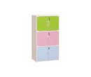 CODEY 6 DOOR STORAGE BOX WITH LOCK