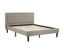 HAYDEN QUEEN BED WITH 1900MM SIDE RAIL BLACK/6513