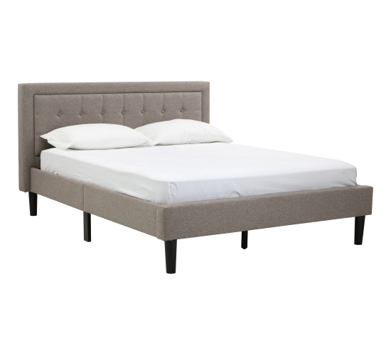 HAYDEN QUEEN BED WITH 1900MM SIDE RAIL BLACK/6513