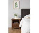 HAYDEN QUEEN BED WITH 1900MM SIDE RAIL BLACK/6516