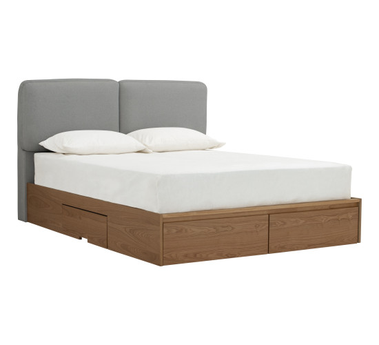 FUWA QUEEN BED WITH STORAGE 1900MM (BED PANEL) 102...