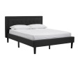 HAYDEN KING BED WITH 2000MM SIDE RAIL BLACK/6516 HAYDEN KING BED WITH 2000MM SIDE RAIL BLACK/6516