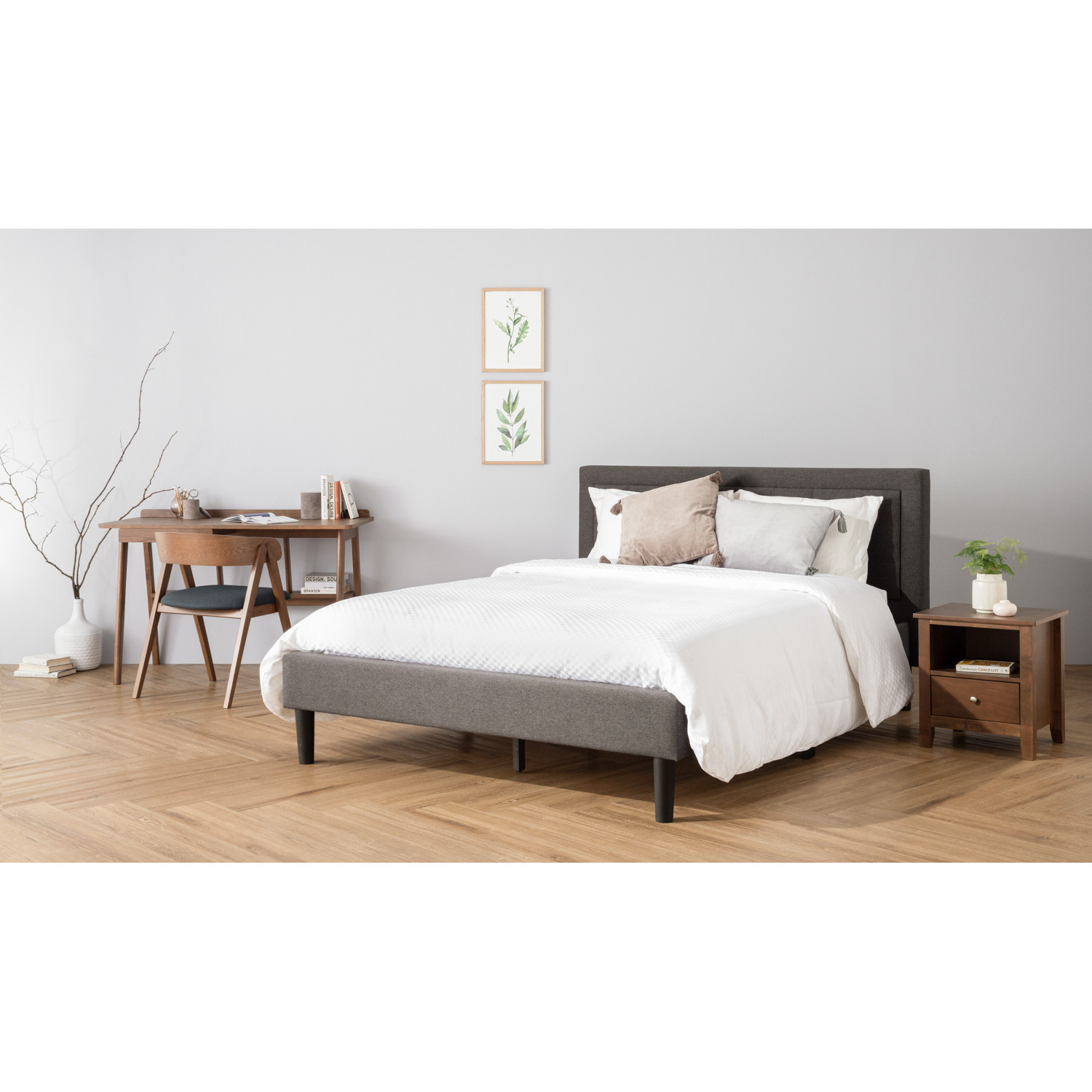 HAYDEN KING BED WITH 2000MM SIDE RAIL BLACK/6516 HAYDEN KING BED WITH 2000MM SIDE RAIL BLACK/6516