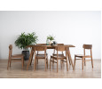 145075/241577 1+6 CADELL DINING TABLE WITH KODEE DINING CHAIR