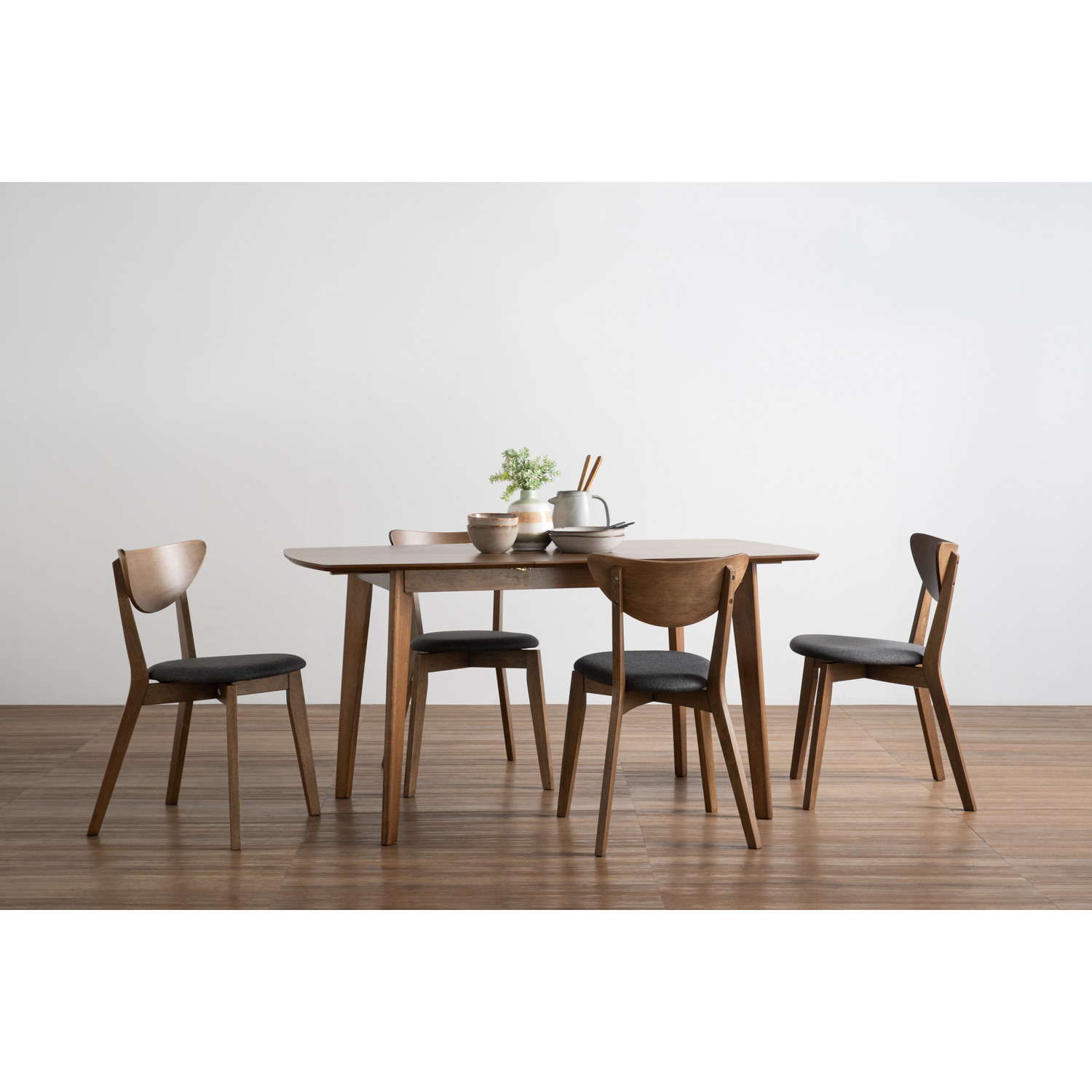 145148/241435 1+6 ARTHUR EXT DINING TABLE WITH NAIDA DINING CHAIR  145148/241435 1+6 ARTHUR EXT DINING TABLE WITH NAIDA DINING CHAIR