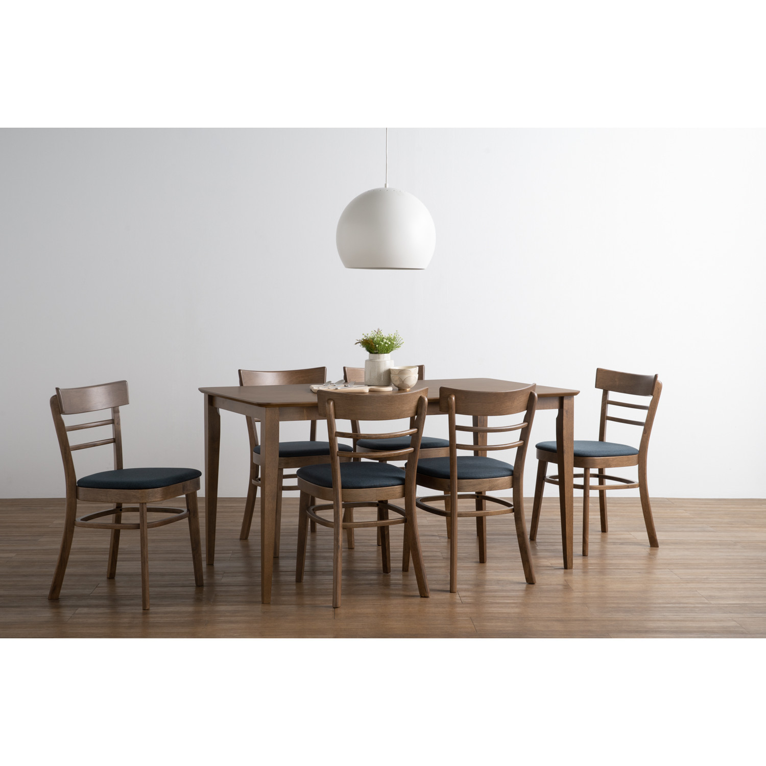 144043/241401 1+6 CHARMANT DINING TABLE WITH NAMID DINING CHAIR 144043/241401 1+6 CHARMANT DINING TABLE WITH NAMID DINING CHAIR