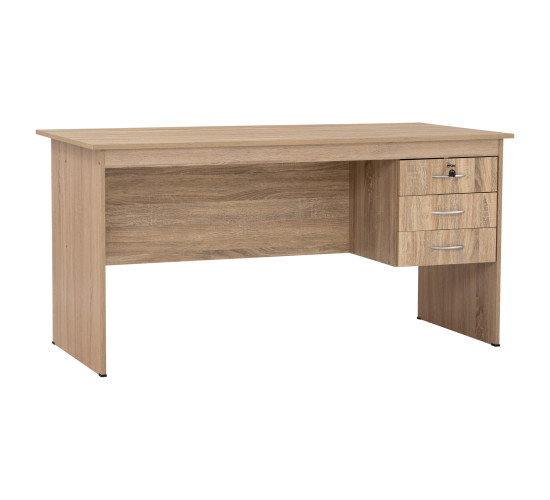 ECO 5' OFFICE TABLE SONOMA OAK