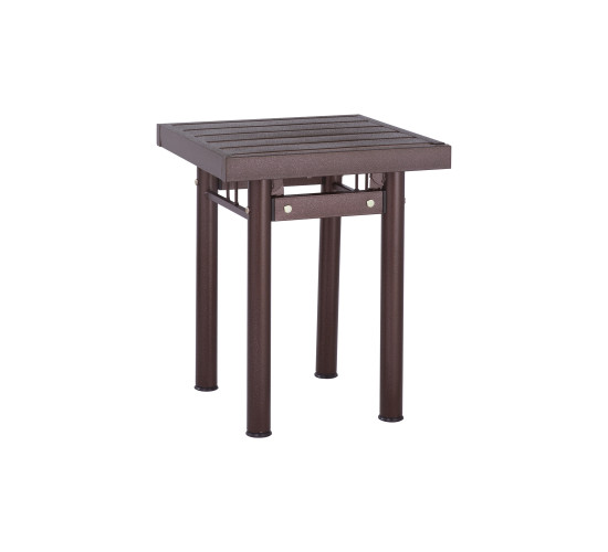 HAMIDA SIDE TABLE ANTIQUE BROWN