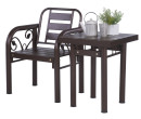HAMIDA SIDE TABLE ANTIQUE BROWN