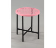HOLRON ROUND TABLE BLACK/PINK (#) HOLRON ROUND TABLE BLACK/PINK (#)