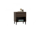 TOBA SIDE TABLE 802/DARK WALNUT