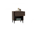 TOBA SIDE TABLE 802/DARK WALNUT