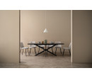 KURVA 900X1800+400 EXT DINING TABLE 802/162 (#)