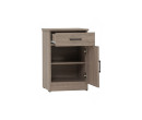DUBLIN BEDSIDE TABLE DARK OAK