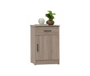 DUBLIN BEDSIDE TABLE DARK OAK