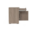 DUBLIN BEDSIDE TABLE DARK OAK