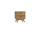 TORONTO BEDSIDE TABLE WITH 2 DRAWER 1802