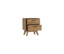 TORONTO BEDSIDE TABLE WITH 2 DRAWER 1802