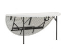 JADEN DIA 1600 FOLDING TABLE BLACK/ WHITE