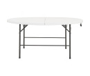 JADEN DIA 1600 FOLDING TABLE BLACK/ WHITE